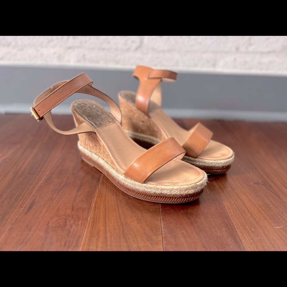 GANT cork wedge sandals